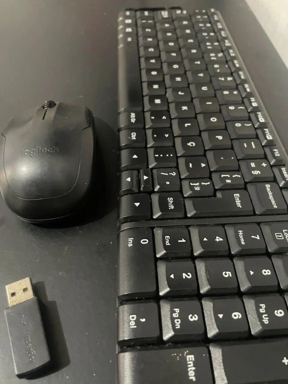 Teclado e Mouse sem fio Logitech MK220 (Detalhes Estéticos) - Foto 3