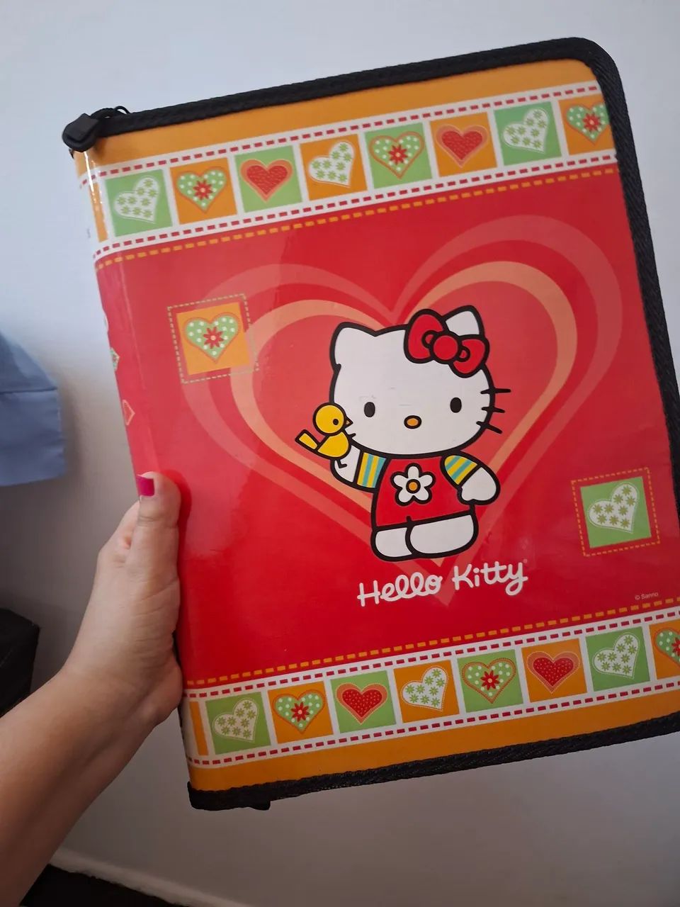 Fichario Hello Kitty  Grafons anos 2000 