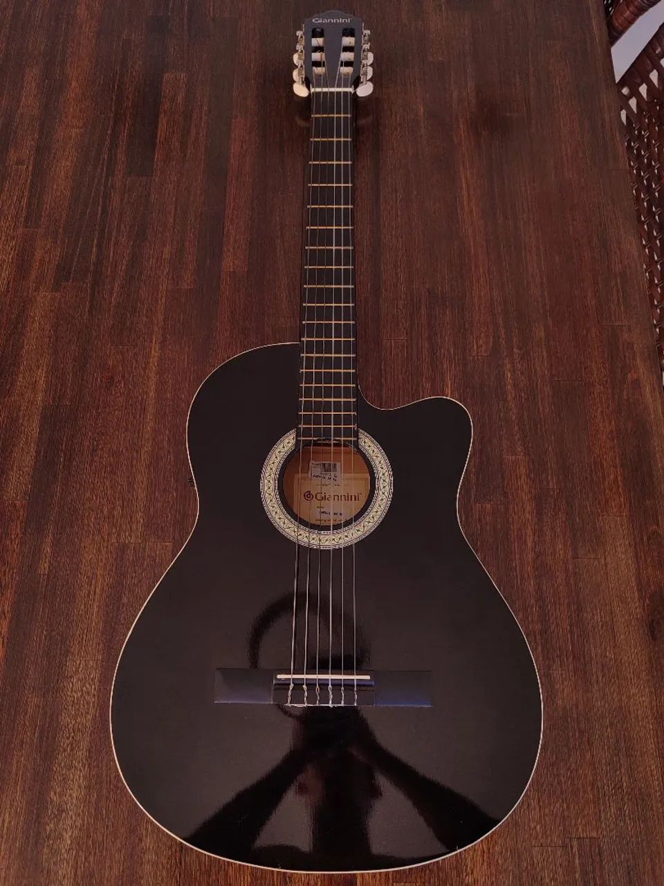 Violão Gianini GNFX-1C BK EL