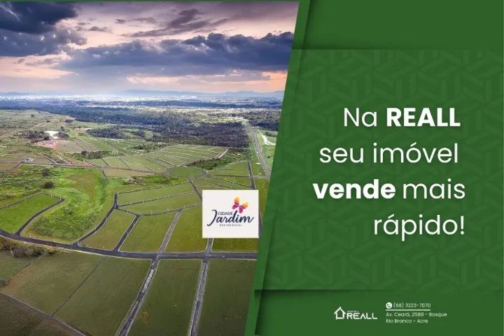 Cidade Jardim, Lote com 258 m² + Financia