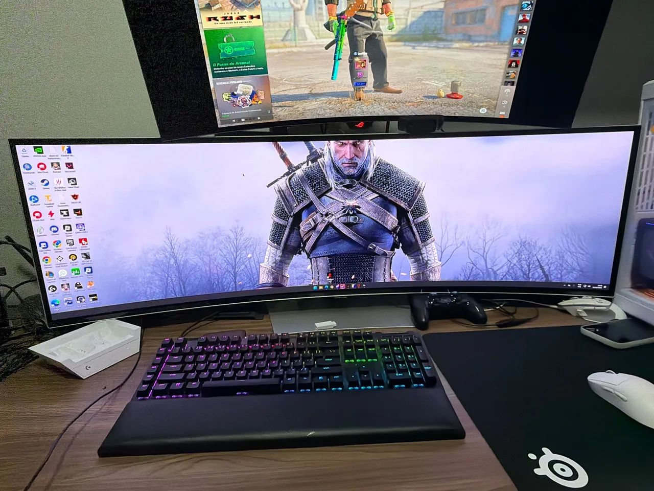 Monitor odyssey g9 49? 240hz DQHD OLED