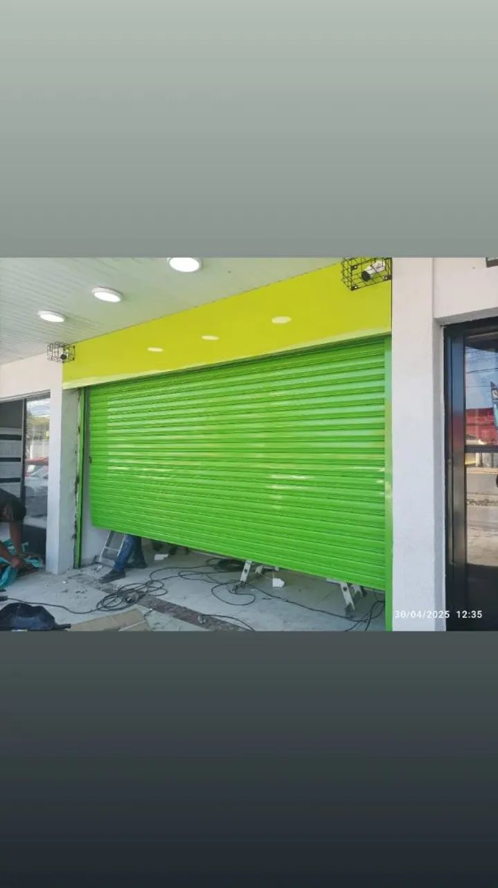 Portas automáticas de enrolar 