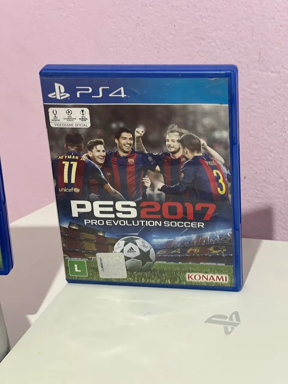 Ps4 slim branco geada + 2 jogos - Foto 2