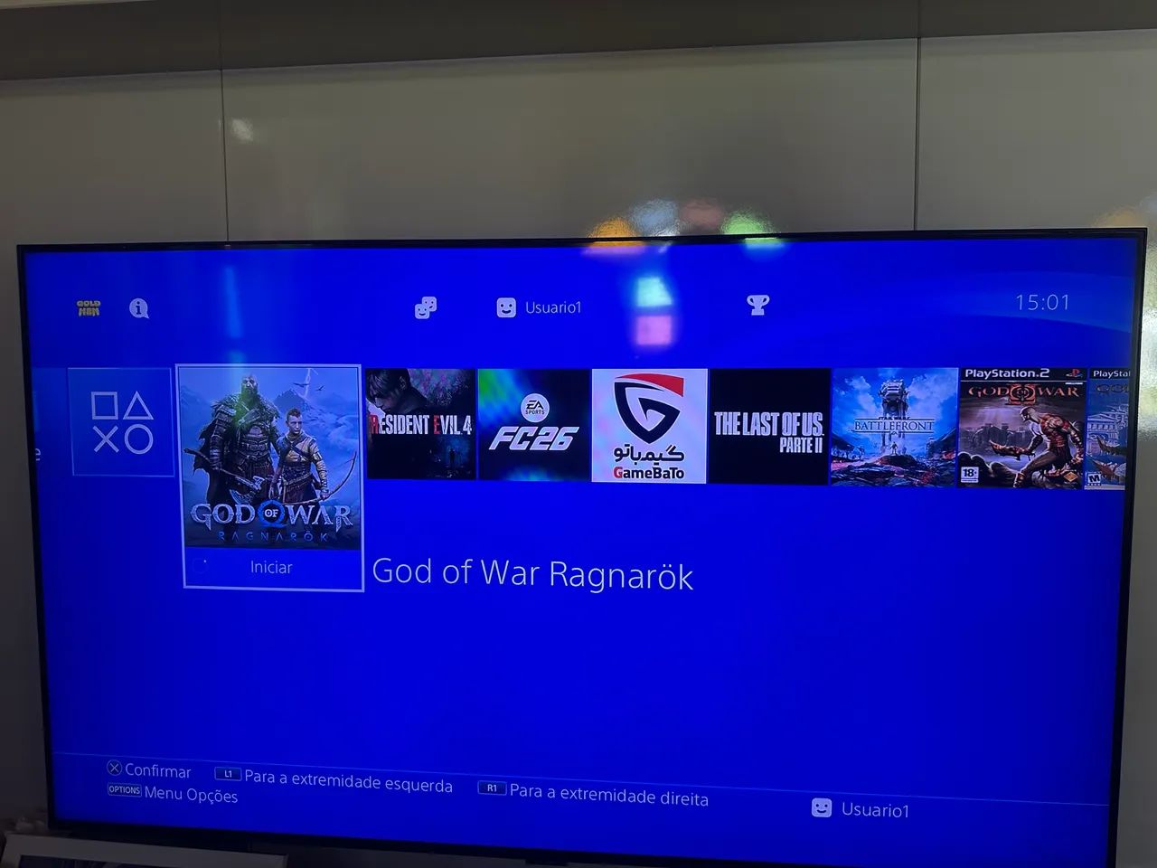 PS4 desbloqueado + controle com paddle shift original - Foto 4