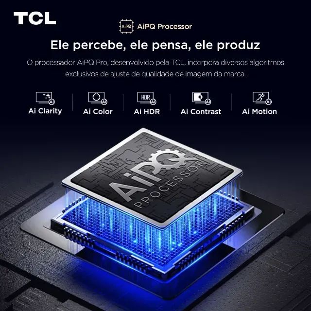 Smart TV TCL 50 Polegadas QLED 4K P7K  - Foto 3