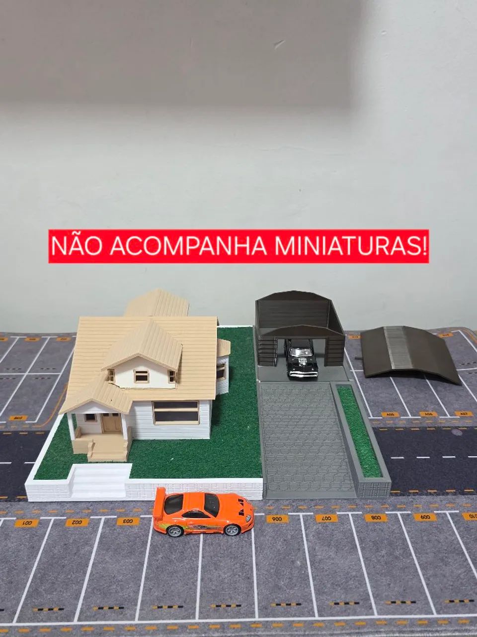 Maquete Casa do Toretto 1:64 feita de Impressão 3D - Foto 5