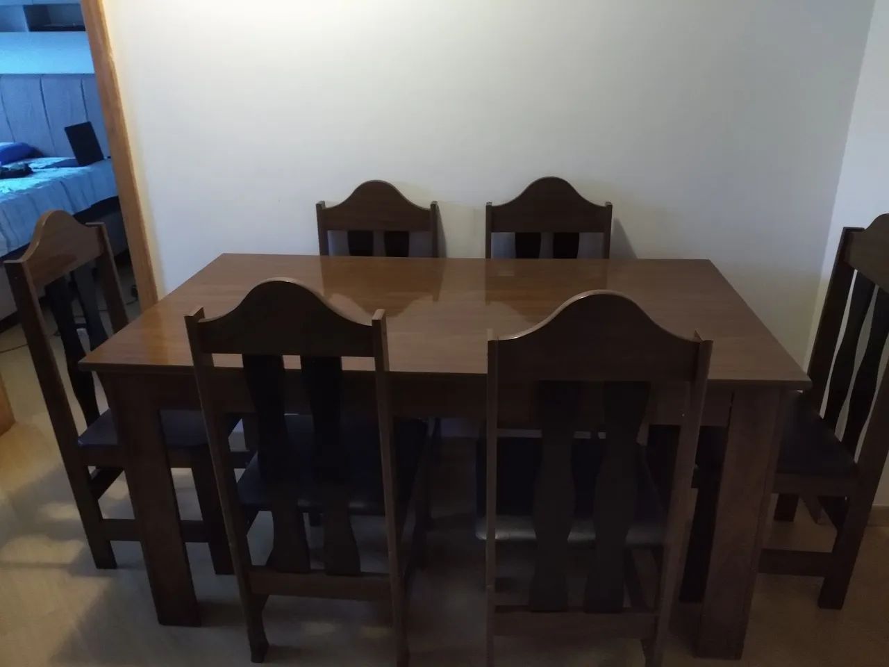 Conjunto mesa com 6 cadeiras  - Foto 4