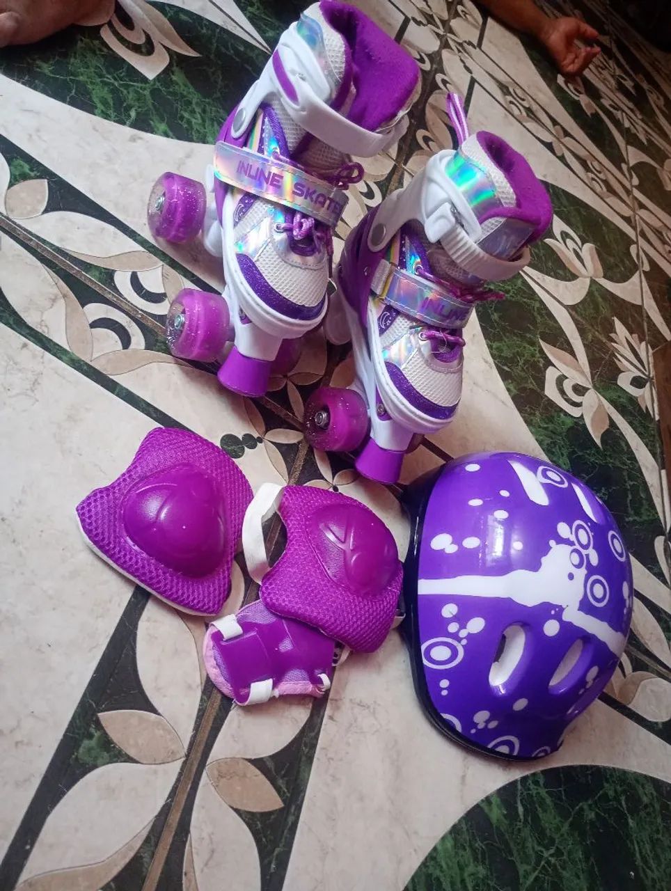 Patins completo - menina  - Foto 5