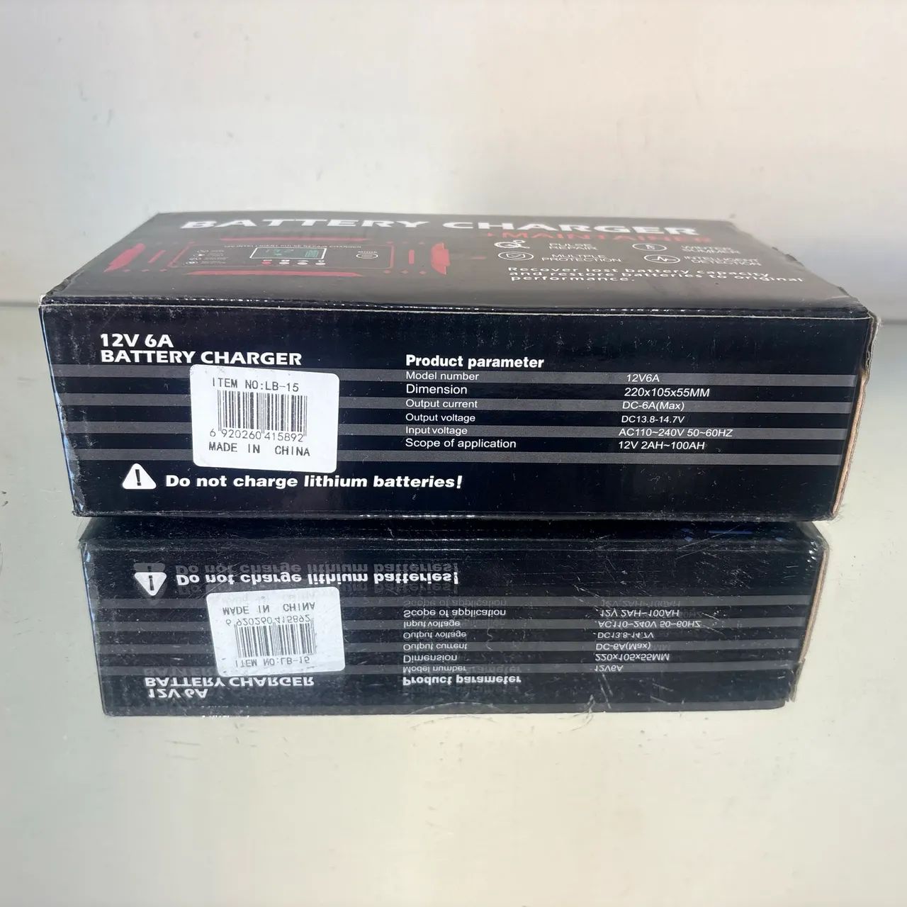 Carregador e Mantenedor de Bateria Inteligente 12V 6A - Recupere e Proteja sua Bateria! - Foto 3