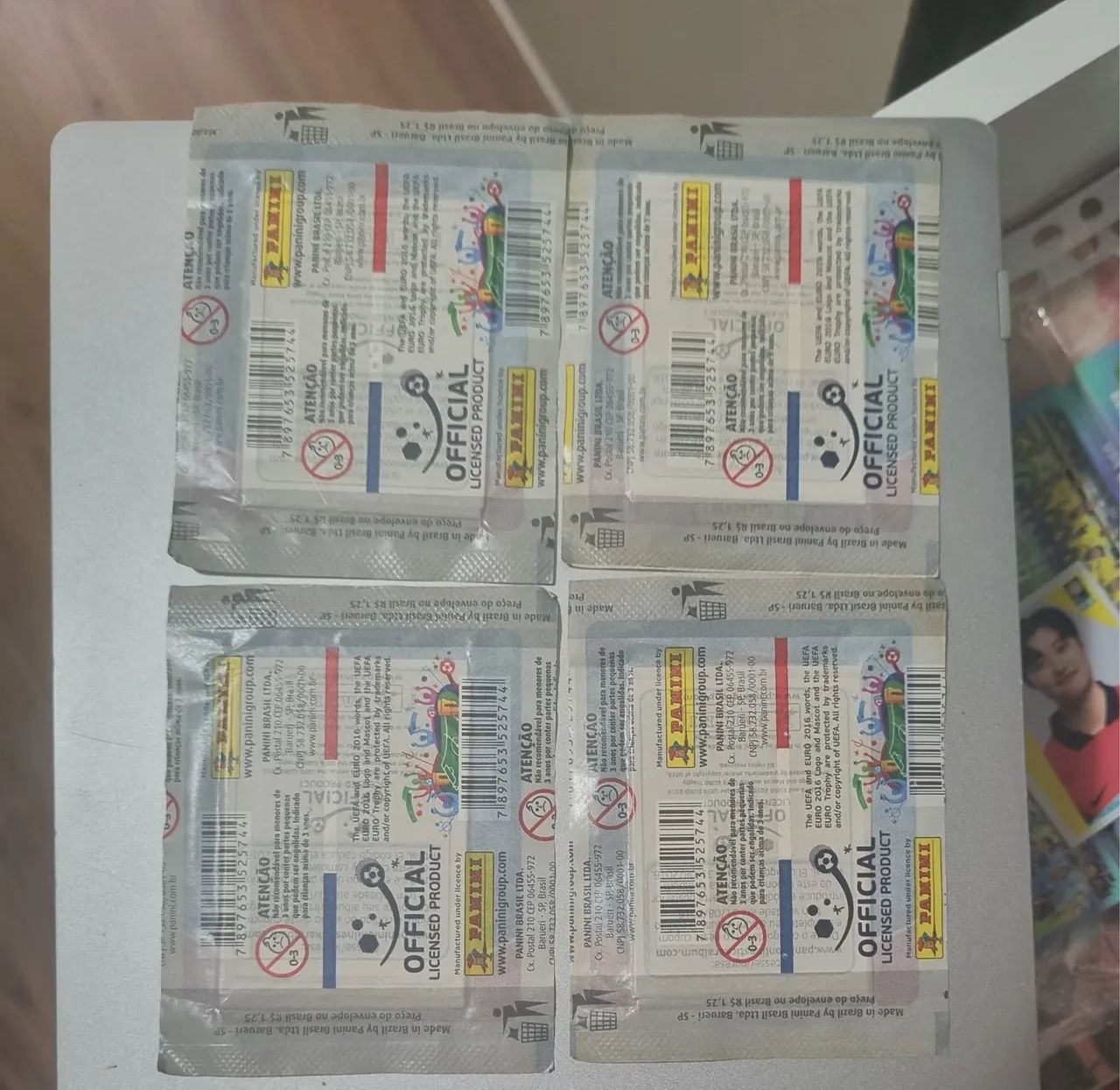 Pacotinhos Da Panini Lacrado  - Foto 2