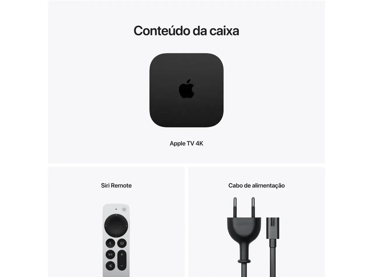 Apple Tv 4k (3ª Geração) Wi-fi  - Foto 5