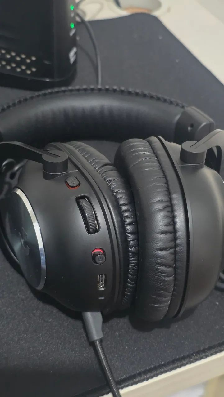 Headset Logitech G Pro X Wireless Lightspeed Original Completo - Foto 3