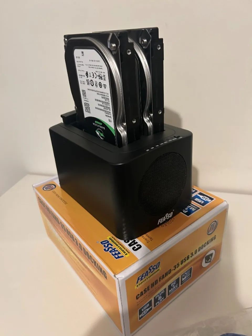 Doca USB 3.0 - 2.5 e 3.5 - Duplo - USB 3.0 - Com função Clone - Foto 4