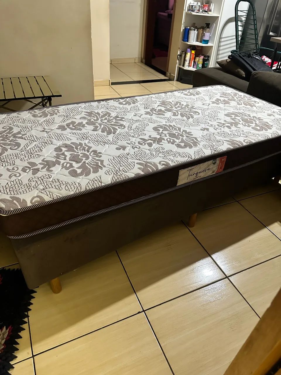 Cama Box Solteiro + colchão Prorelax - em ótimo estado  - Foto 5
