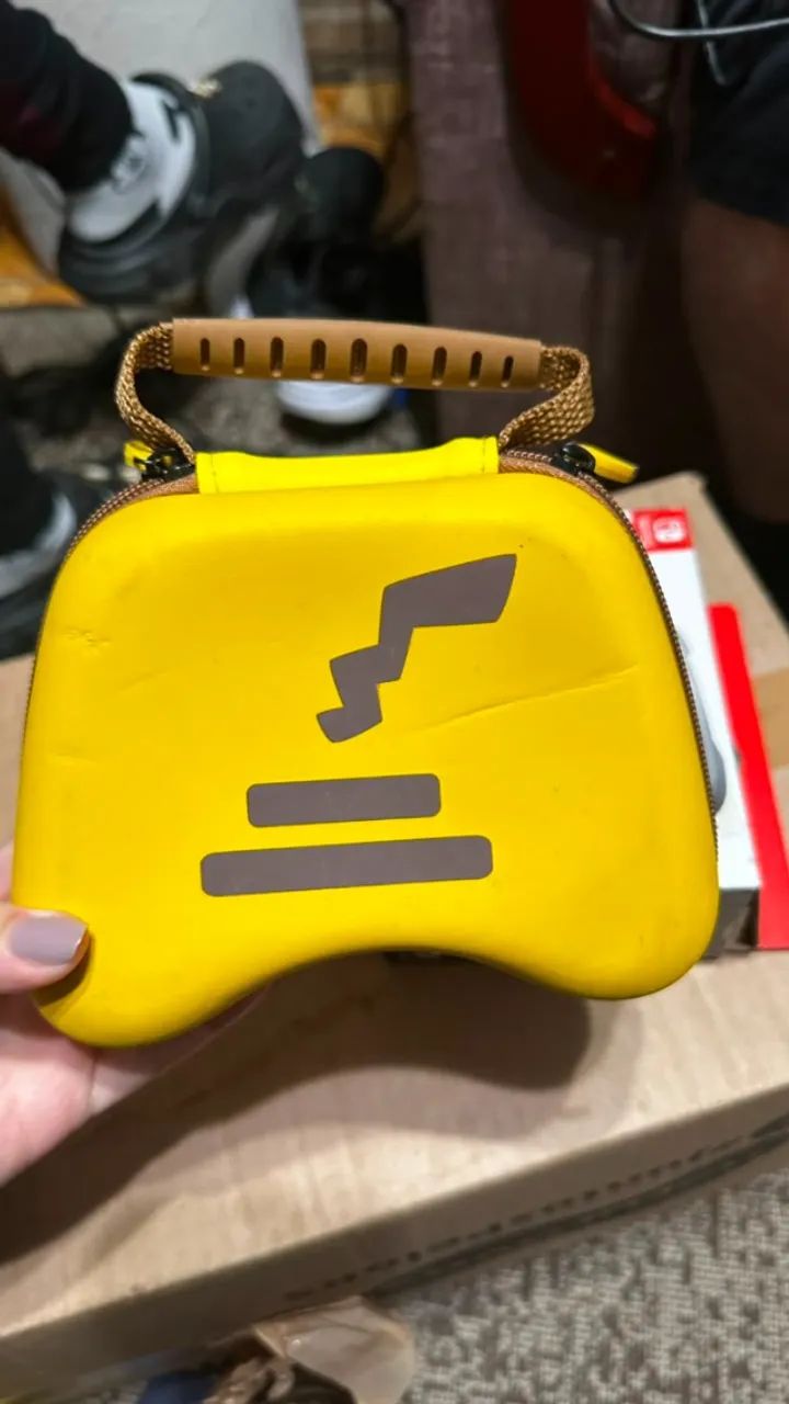 Controle Nintendo Switch Pro (Pro Controller) + Case - Foto 5