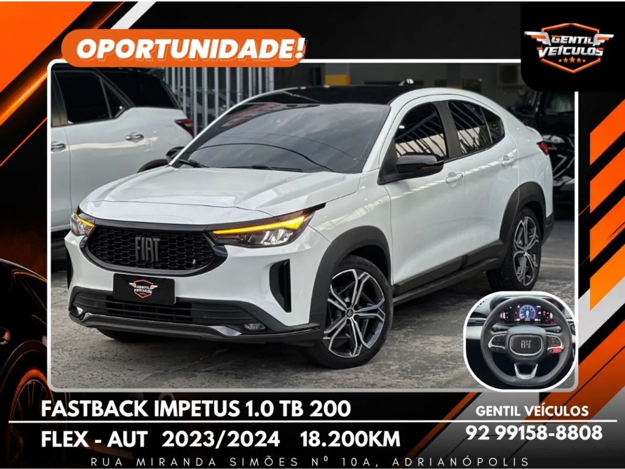 Fiat Fastback Impetus 1.0 200 T. Flex AUT 2024