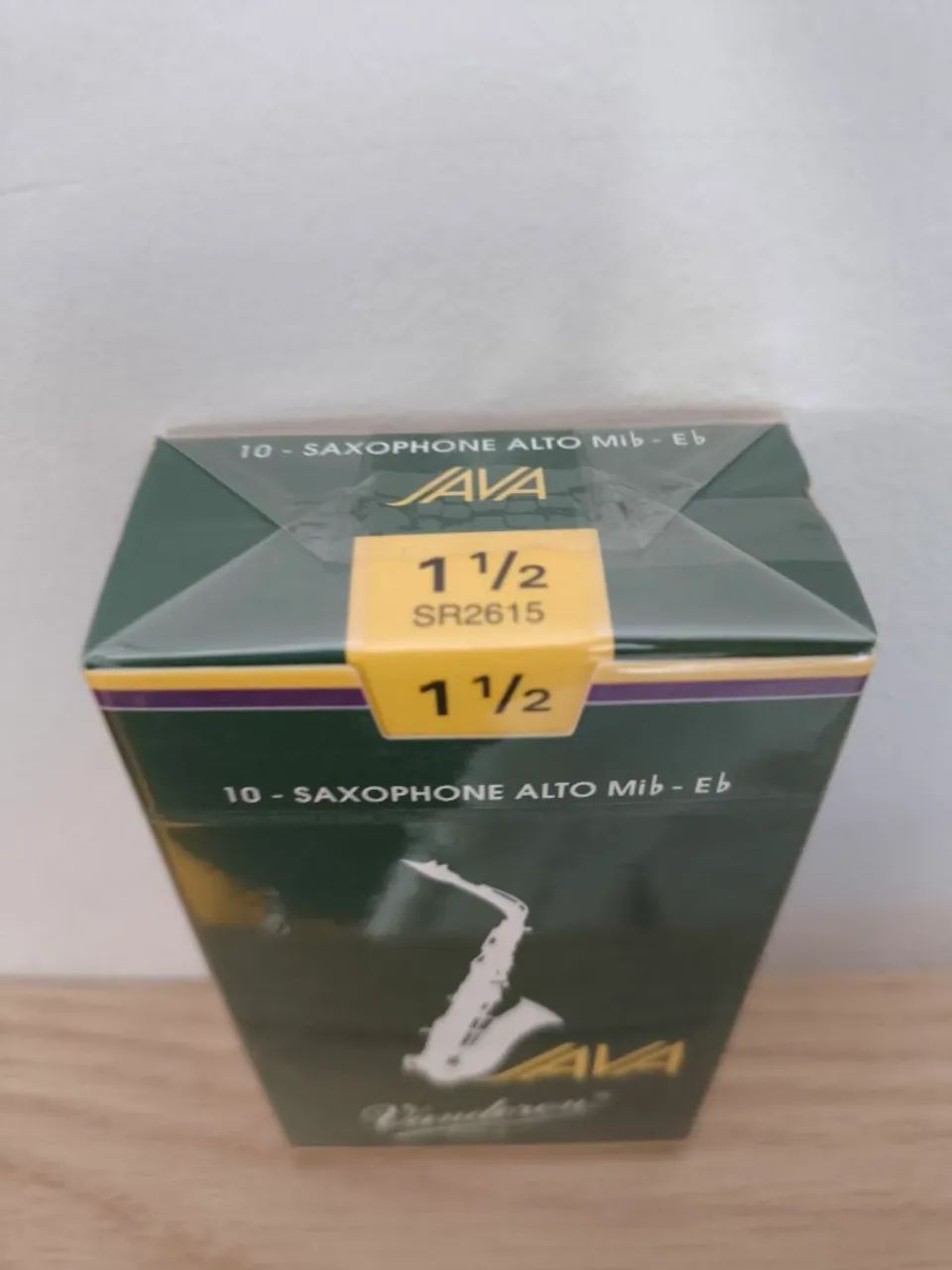 Palheta Sax Alto Vandoren Java 1 ½ - Foto 2