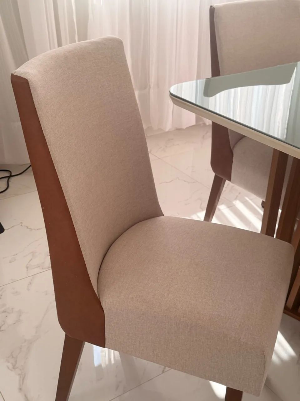 Jogo de cadeira sem a mesa  - Foto 3