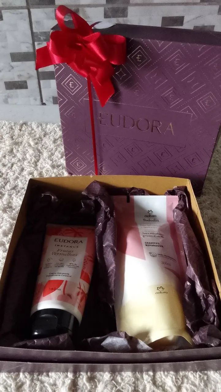Kit Presente Refil shampoo natura 