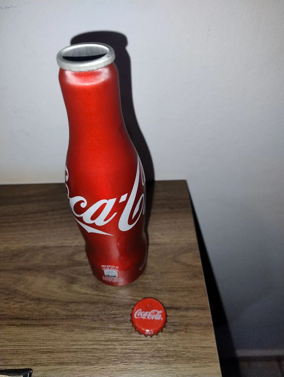 Garrafa de alumínio colecionável Coca cola  - Foto 3