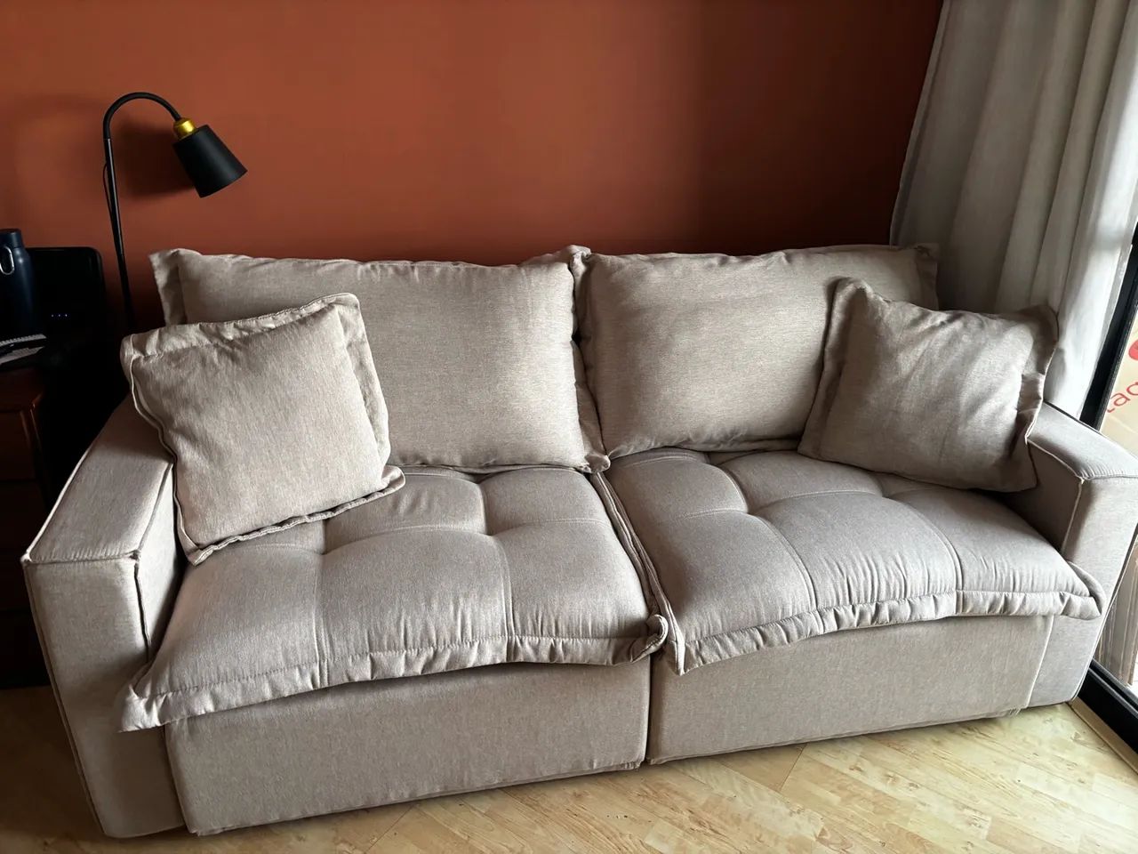 Sofá linho - Foto 3
