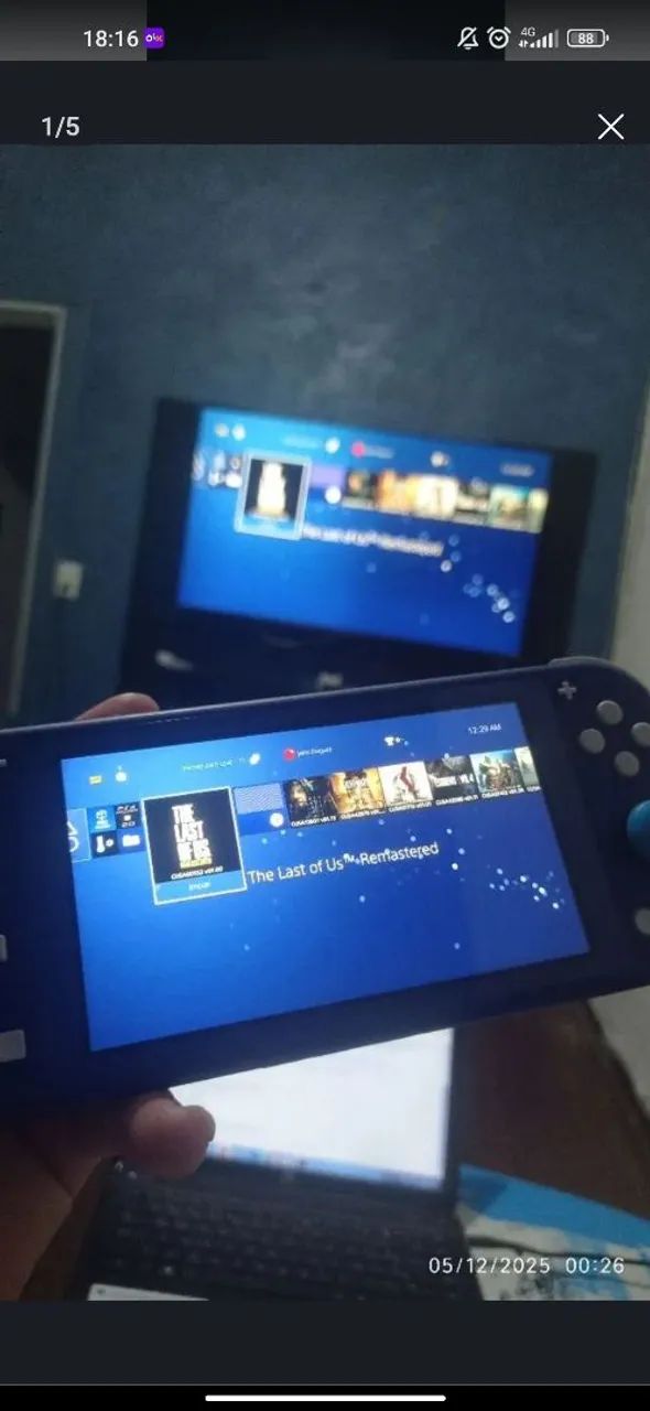 Troco Nintendo lite + projetor 4k - Foto 2