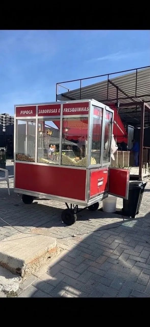 Excelente carro de Pipoca com 3 divisões no Rio de Janeiro 