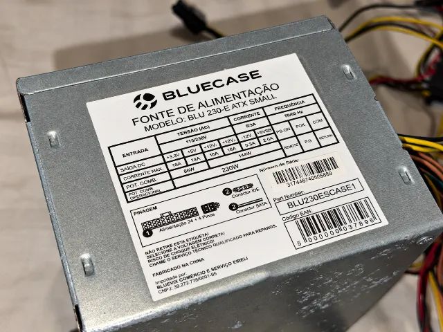 Fonte Bluecase BLU230-E ATX 230W para PC - Foto 2
