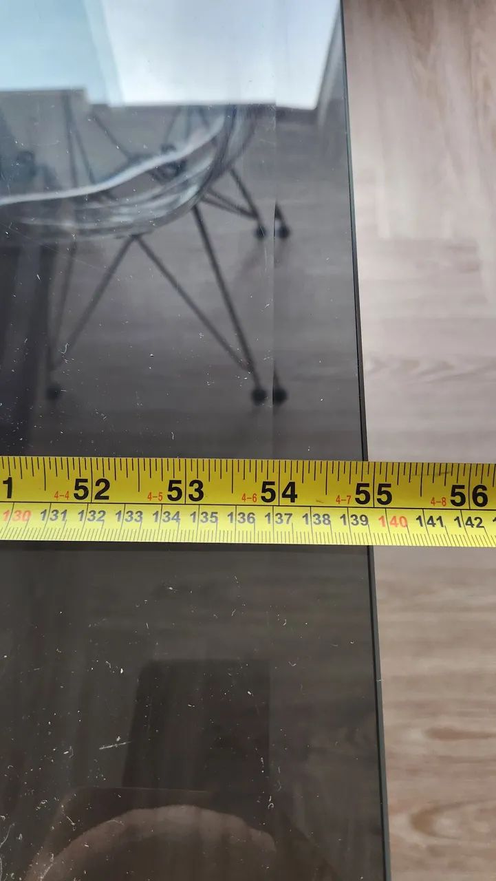 Mesa de vidro 8 lugares