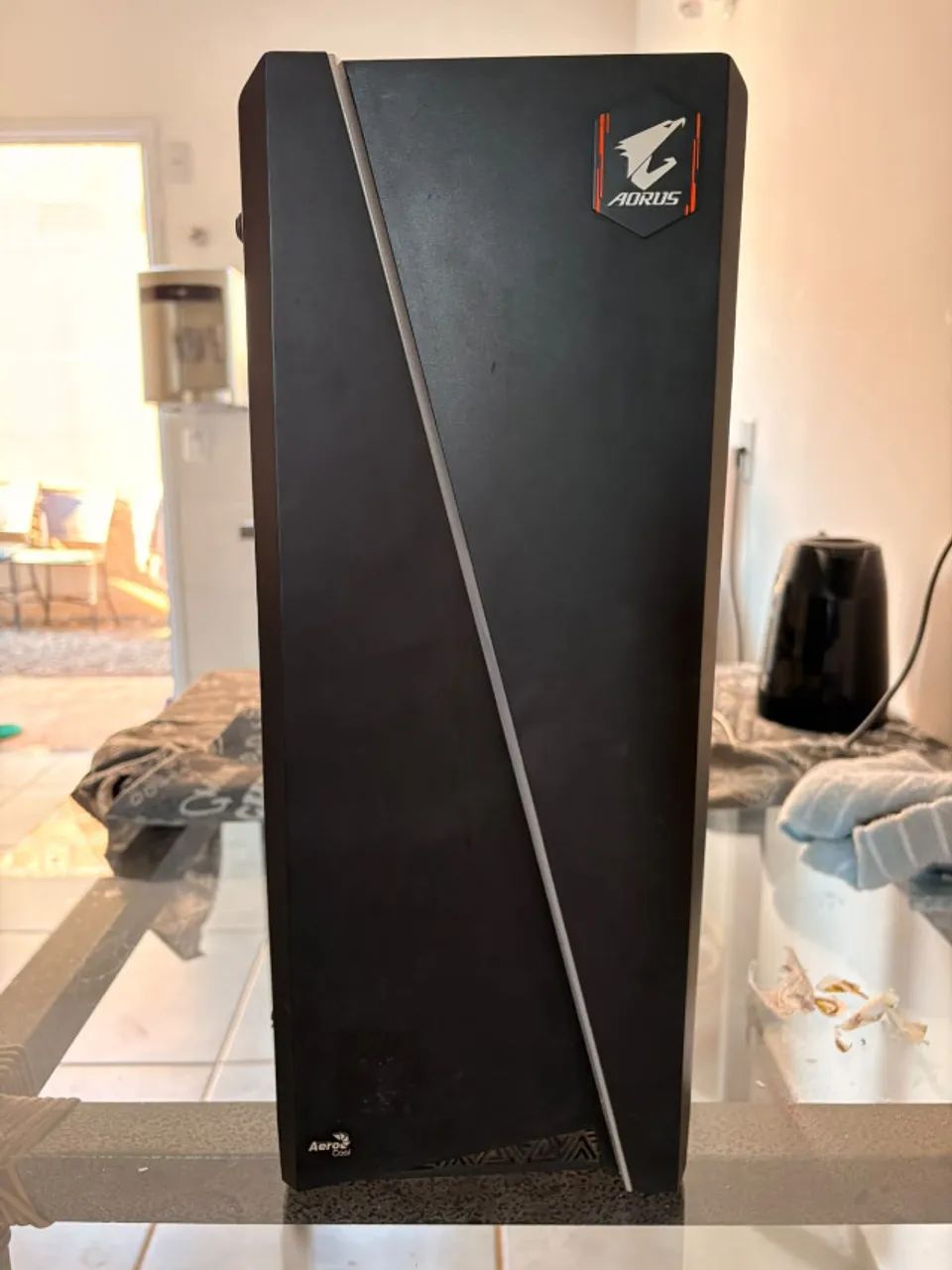 Gabinete Aerocool cylon + 5 fans argb com controladora  - Foto 2