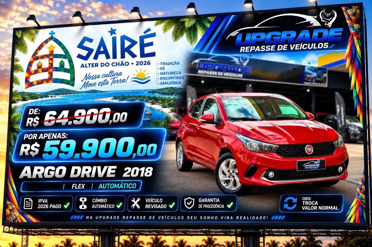 Fiat Argo ARGO DRIVE GSR 1.3 8V Flex 2018