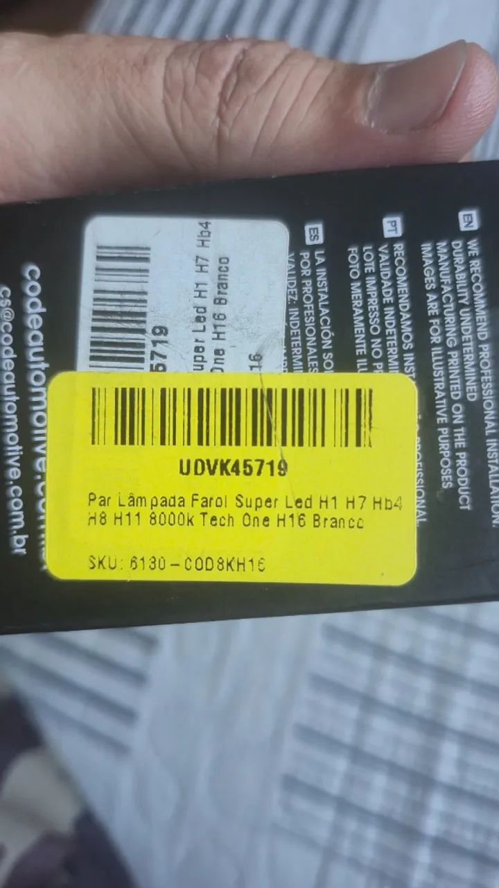 Super Led Code H8 8000K  - Foto 3