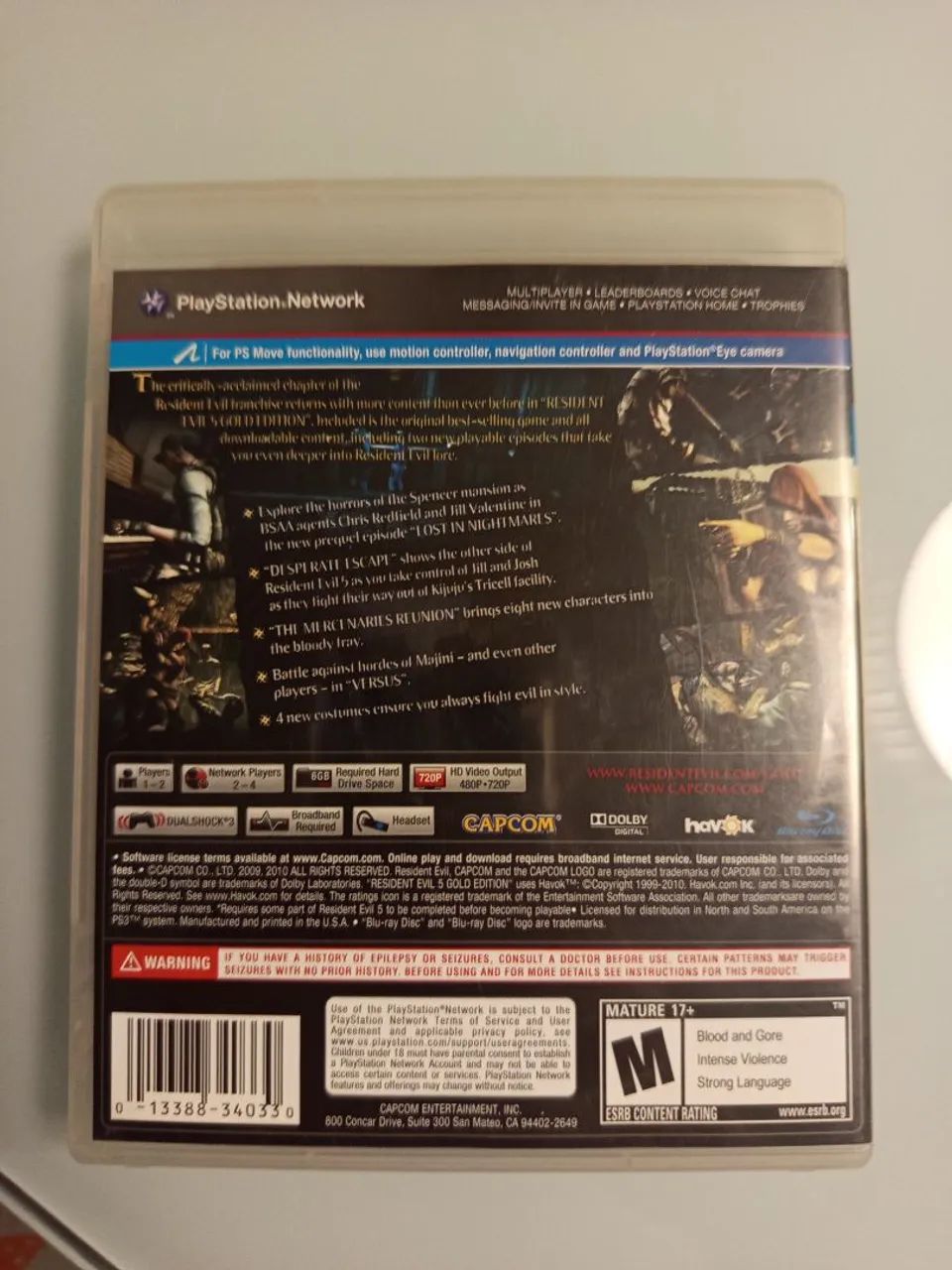 Resident Evil Gold Edition PS3  - Foto 2