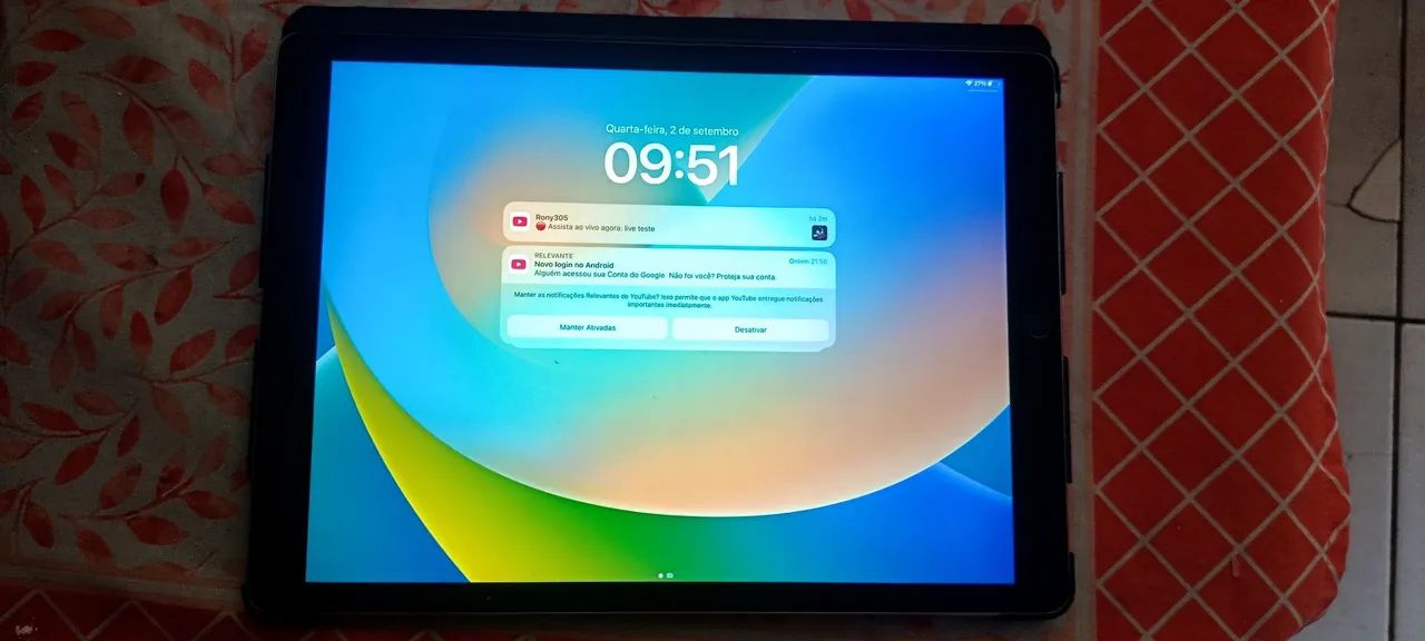 Vendo iPad Pro Apple 12,9" (1ª geração), - Foto 2