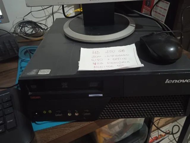 computador lenovo completo e pronto pra uso - Foto 2