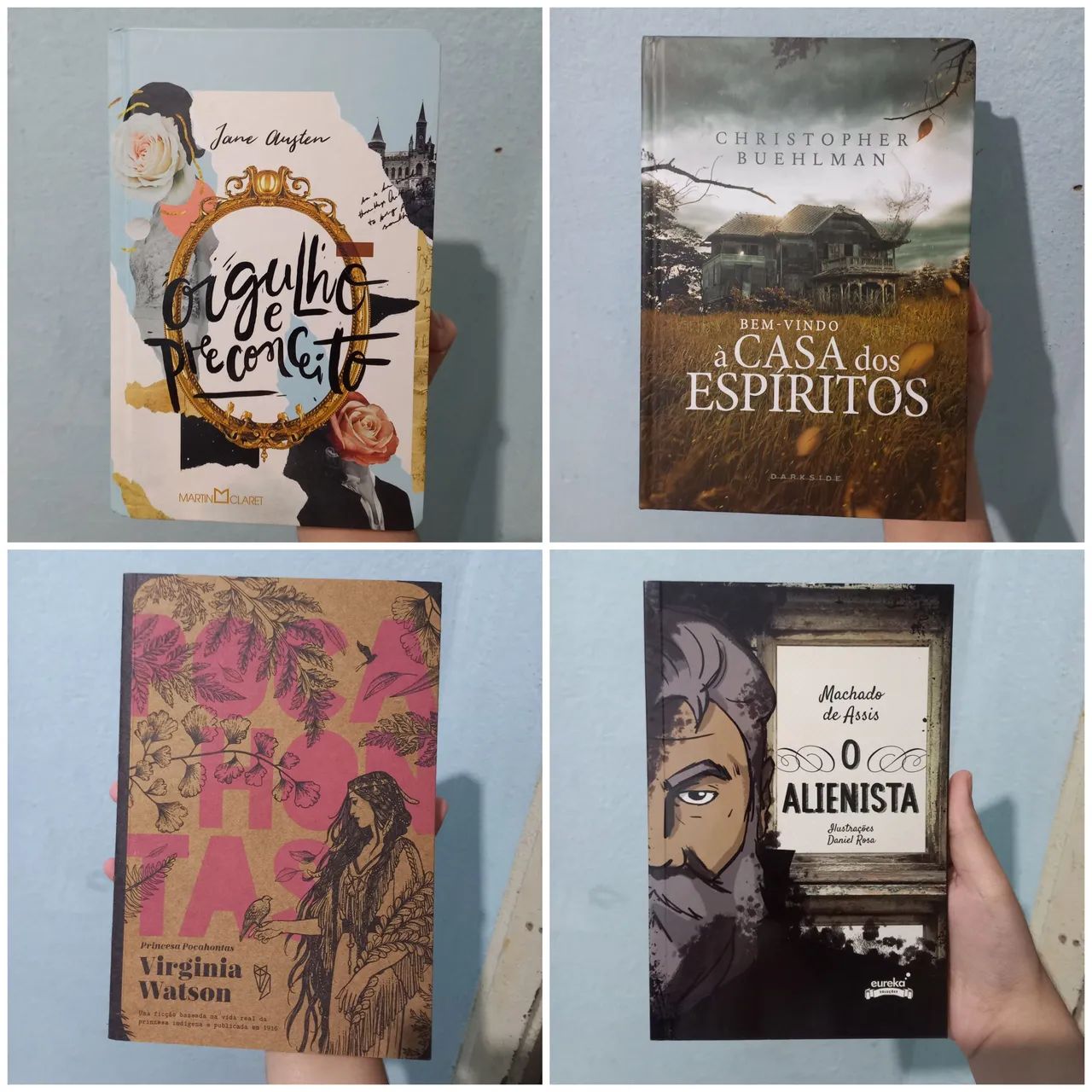 4 livros darkside e variados