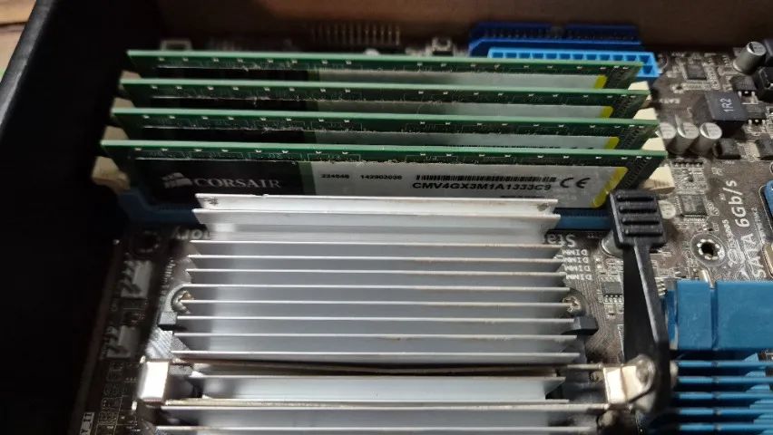 KIT Motherboard, CPU, RAM (usado) - Foto 2