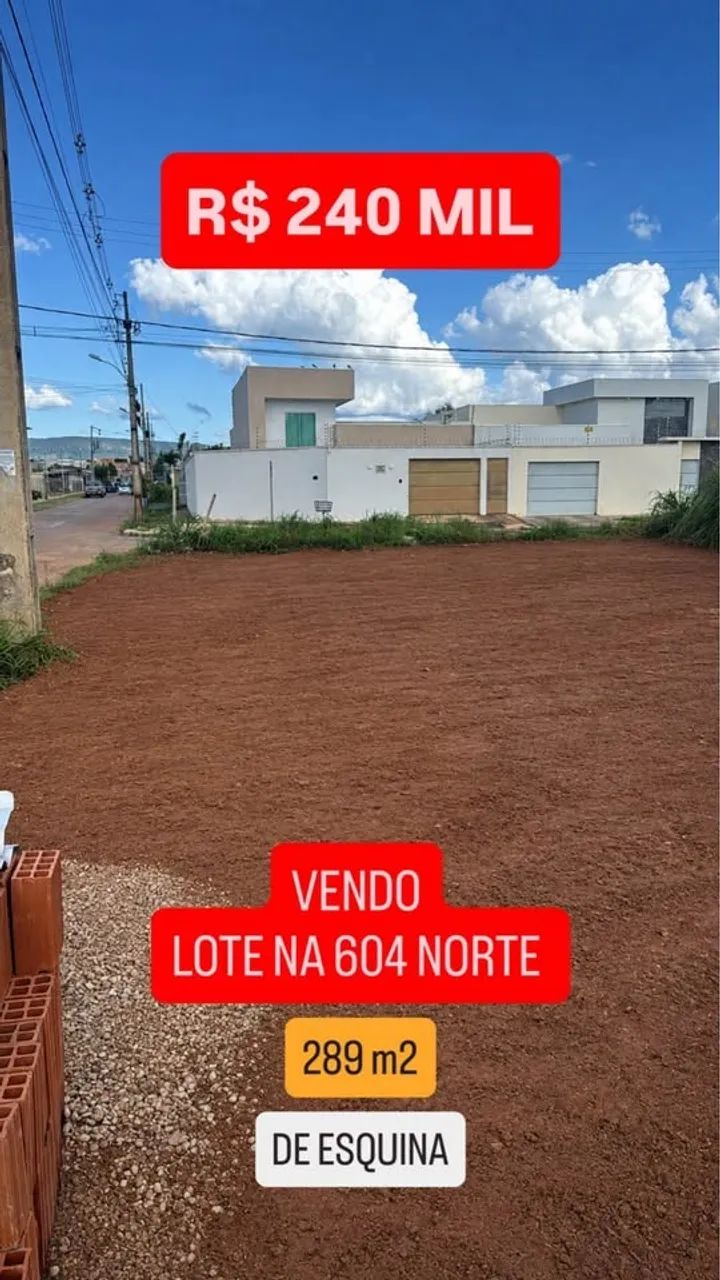 LOTE 287m² de ESQUINA 604 NORTE