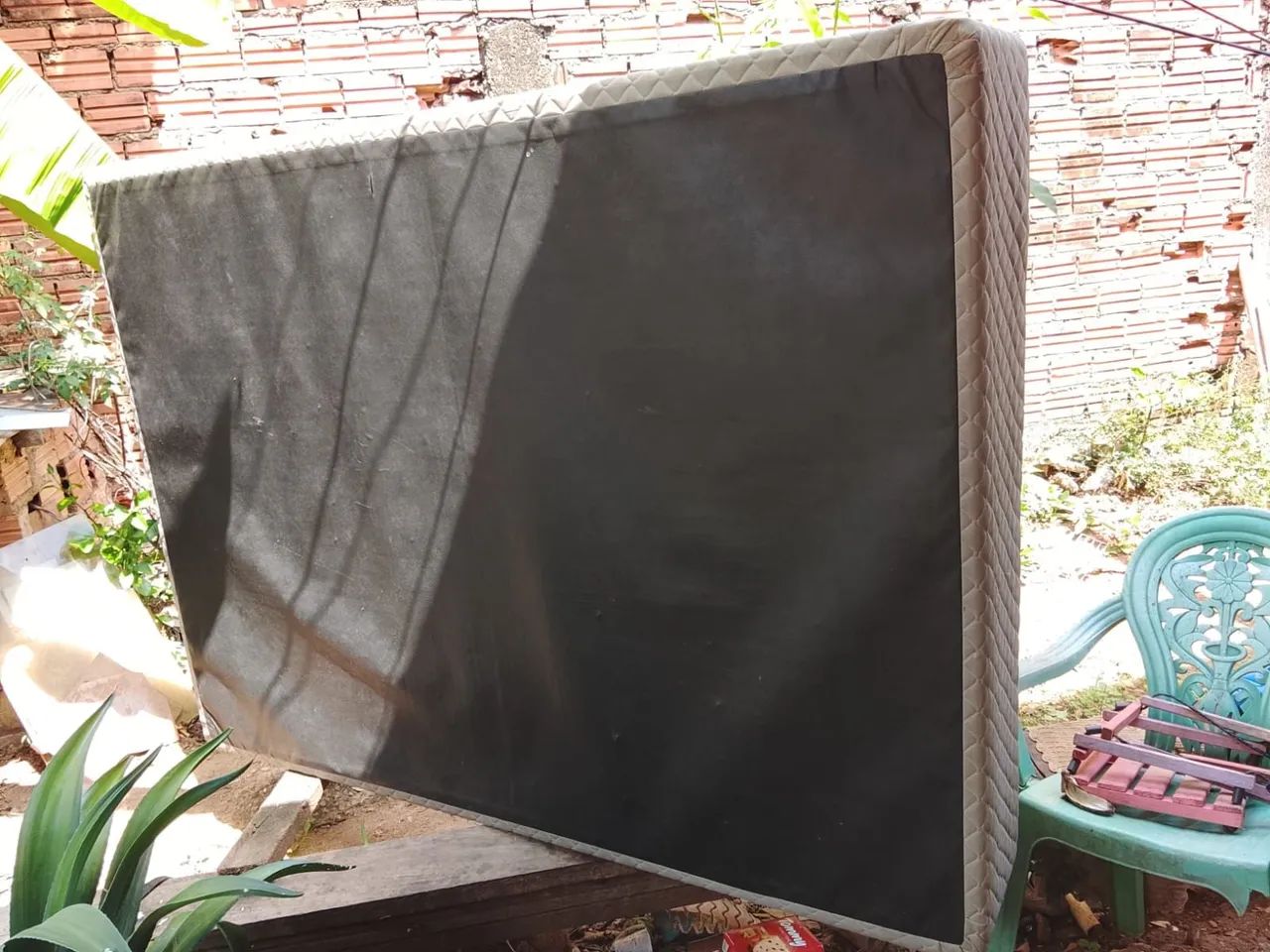 Vendo cama box casal 