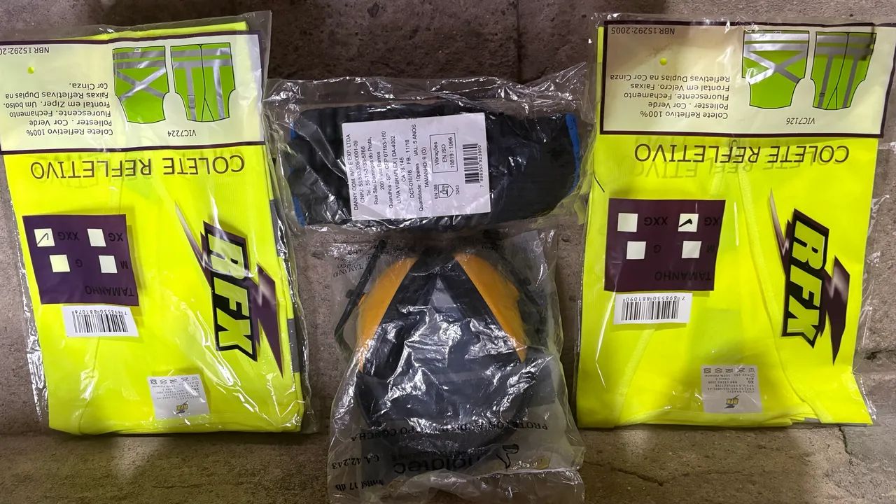 KIT DE SEGURANÇA PARA TRABALHO - COMPLETO - Foto 2