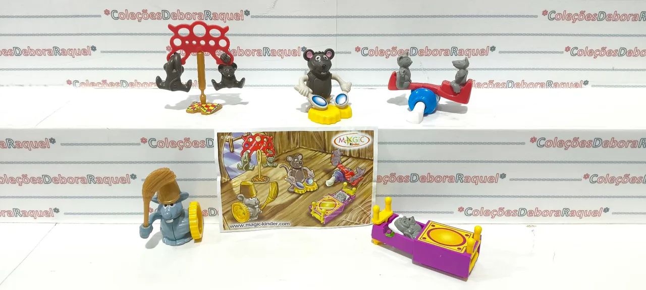 Kinder ovo coleção Ratos em Ação 