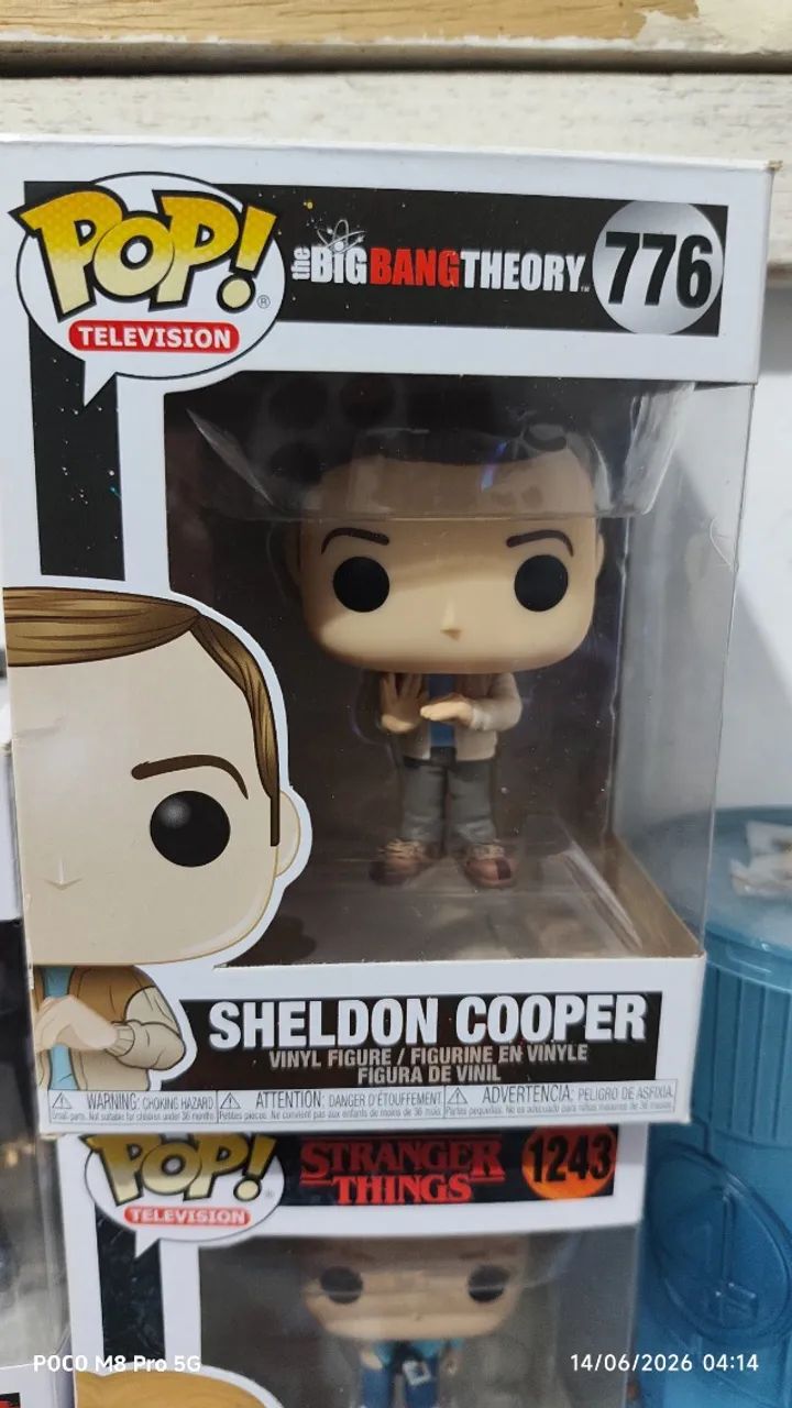 Funko Pop raro Sheldon Cooper - The Big Bang theory 