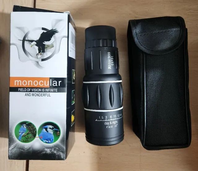 Telescópio monocular de alta potência 16 x 52, monóculos compactos de prisma - Foto 3