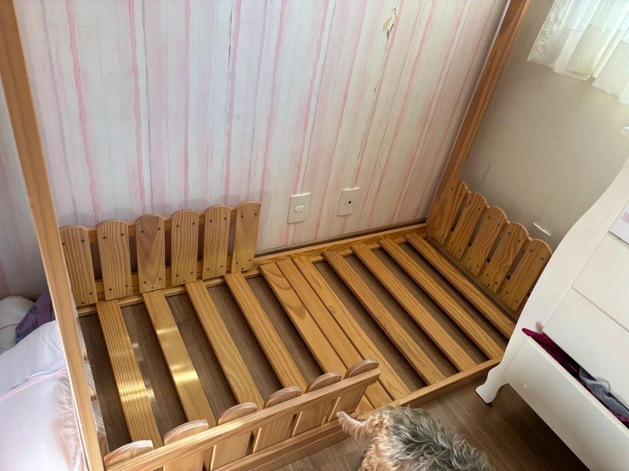 Cama montessori casinha madeira maciça  - Foto 5