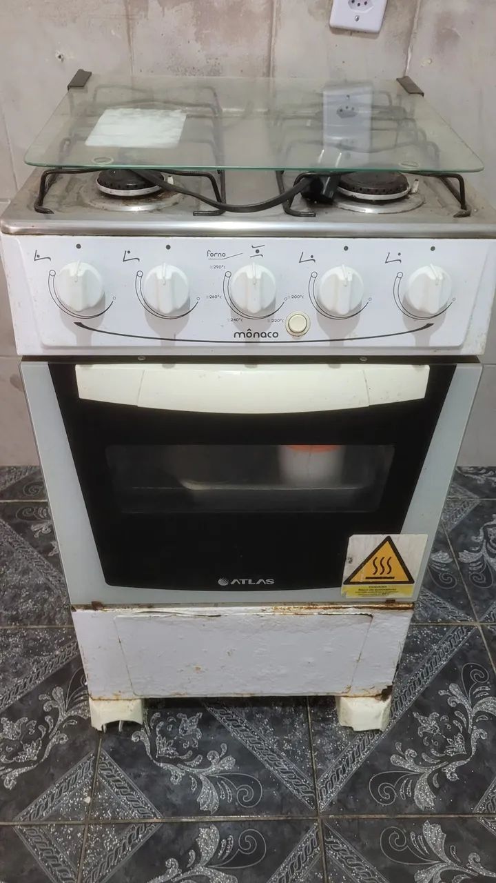 Fogão 4 bocas automático 