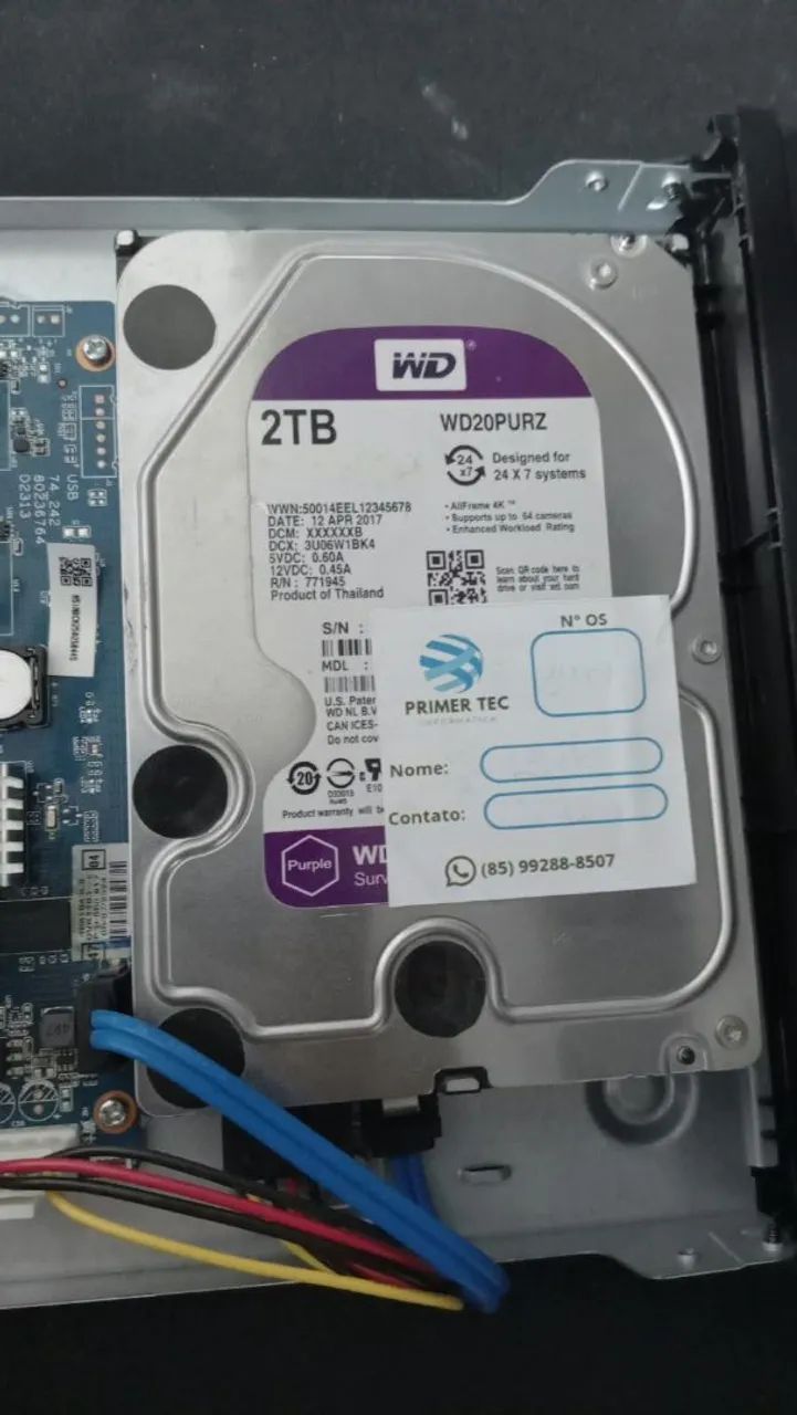 HD 2TB WD PURPLE