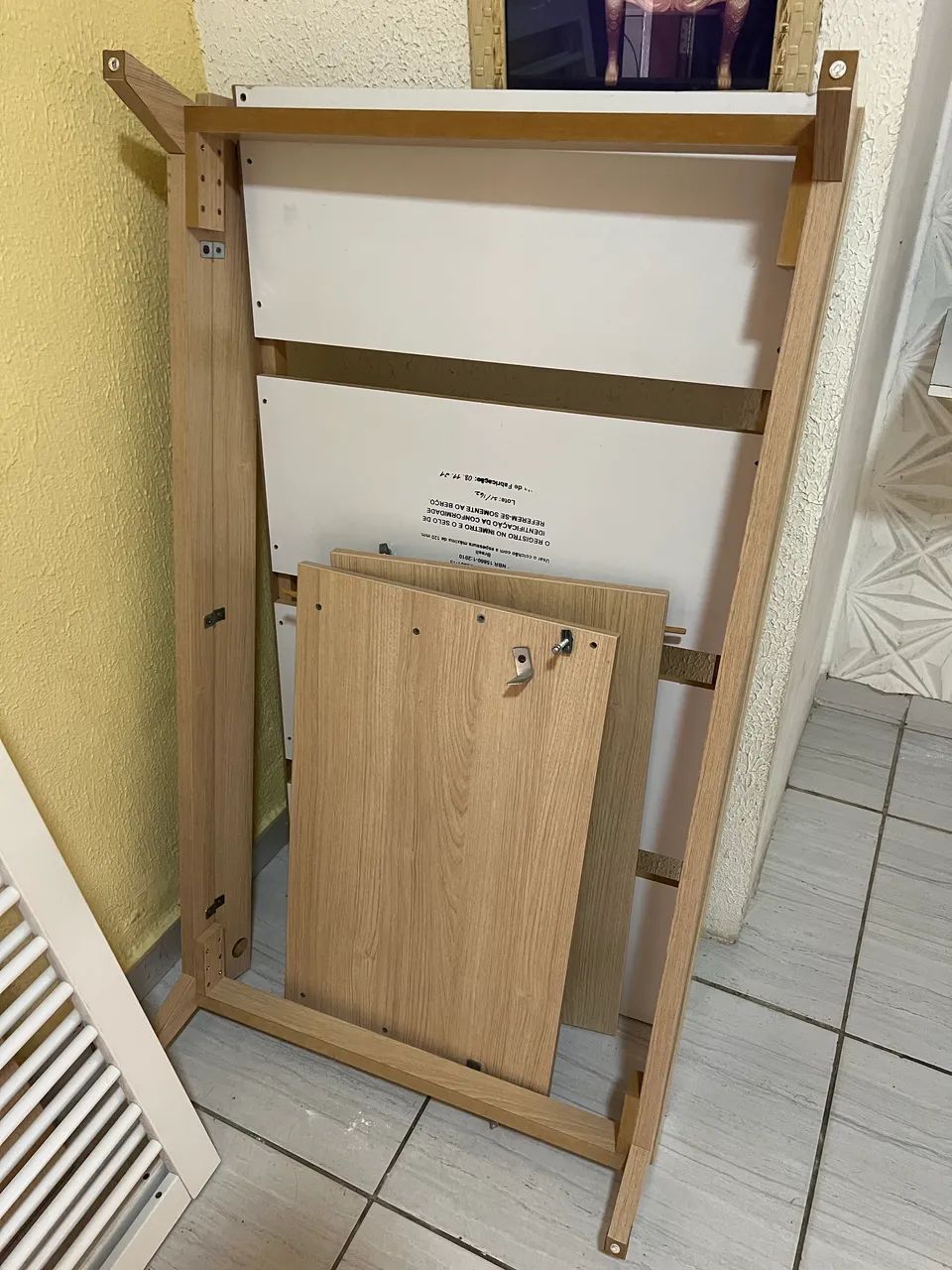 Berço Americano Petit em MDF 2 em 1 com Colchão  - Foto 5