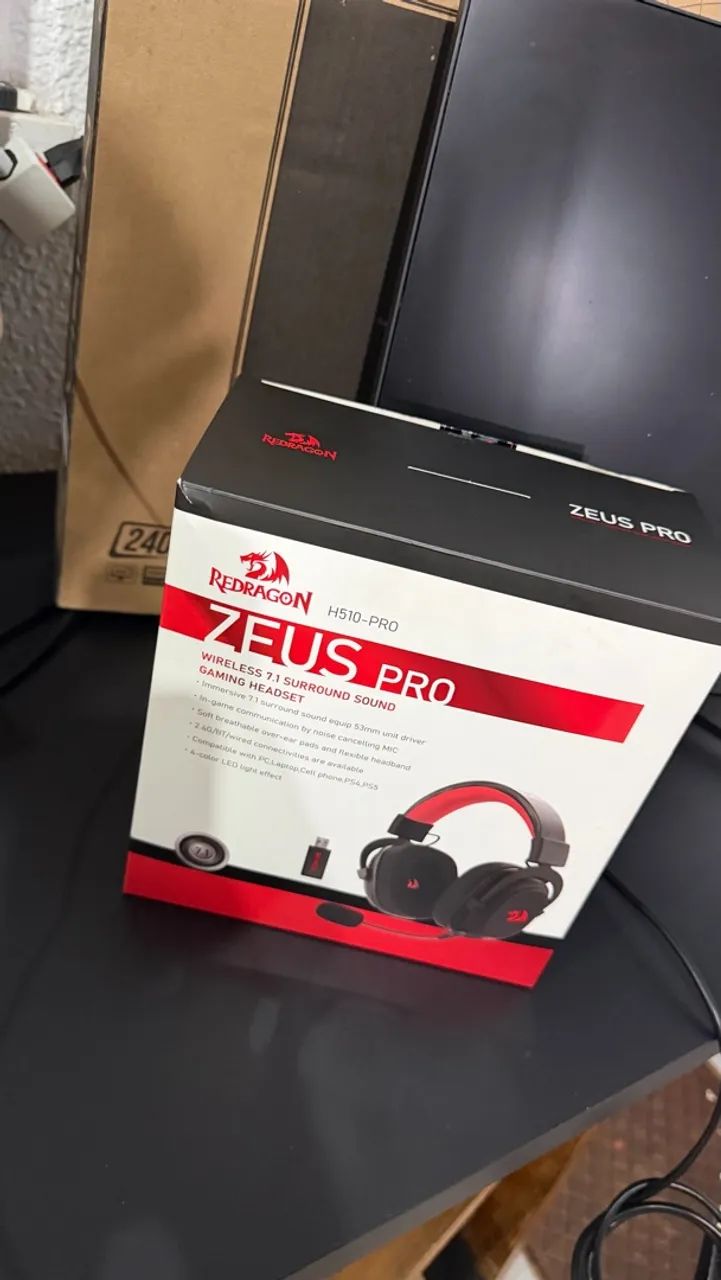 Headset sem fio Zeus pro