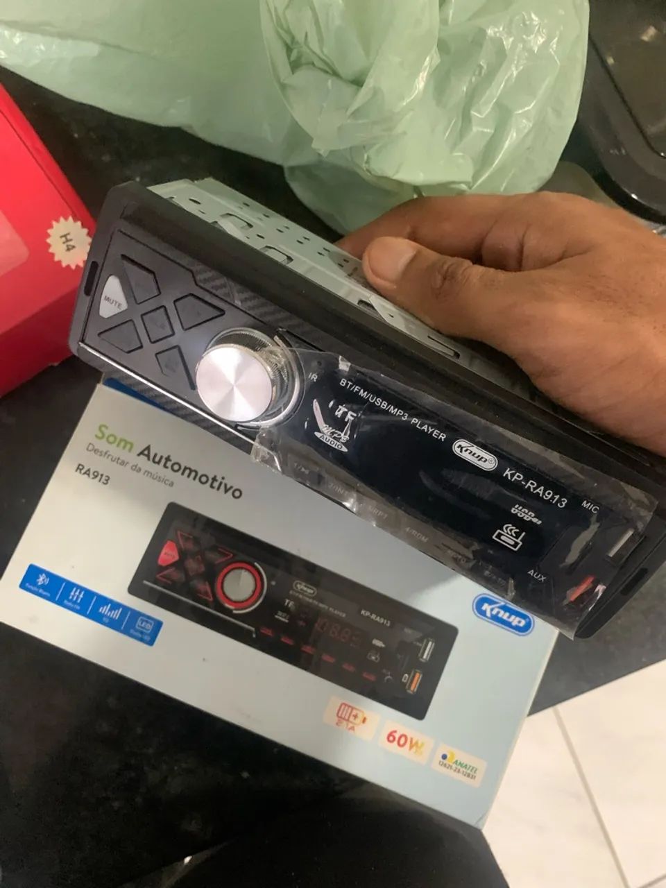 Som automotivo toca CD carro com BLUETOTH - Celulares e