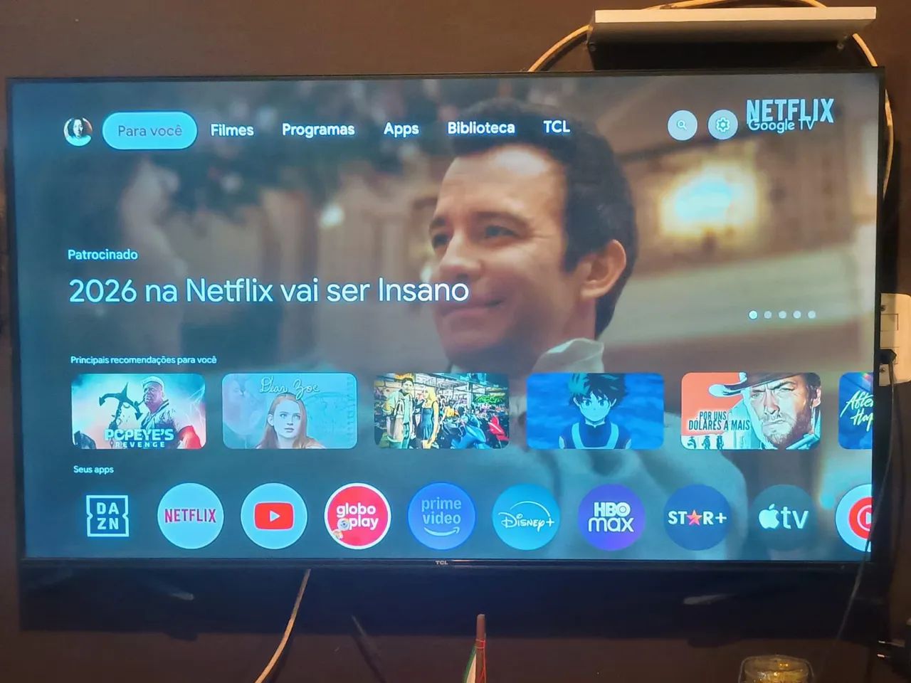 SMART TV TCL 50" POLEGADAS - Foto 2